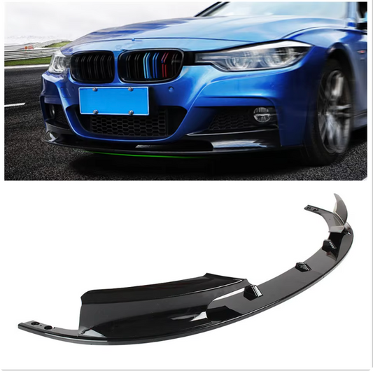 Car Front Bumper Spoiler Lip Blade Lower Splitter Guard Plate For BMW F30 F31 3 Series M Sport 2012-2018