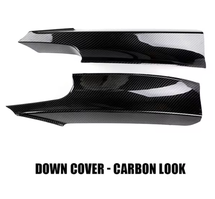 Fit For BMW Accessories 3 Series F30 F31 F35 M Sport 320i 325i 328i 335i 2012-2019 Fog Lamp Cover Trim Front Canards Splitter Bo