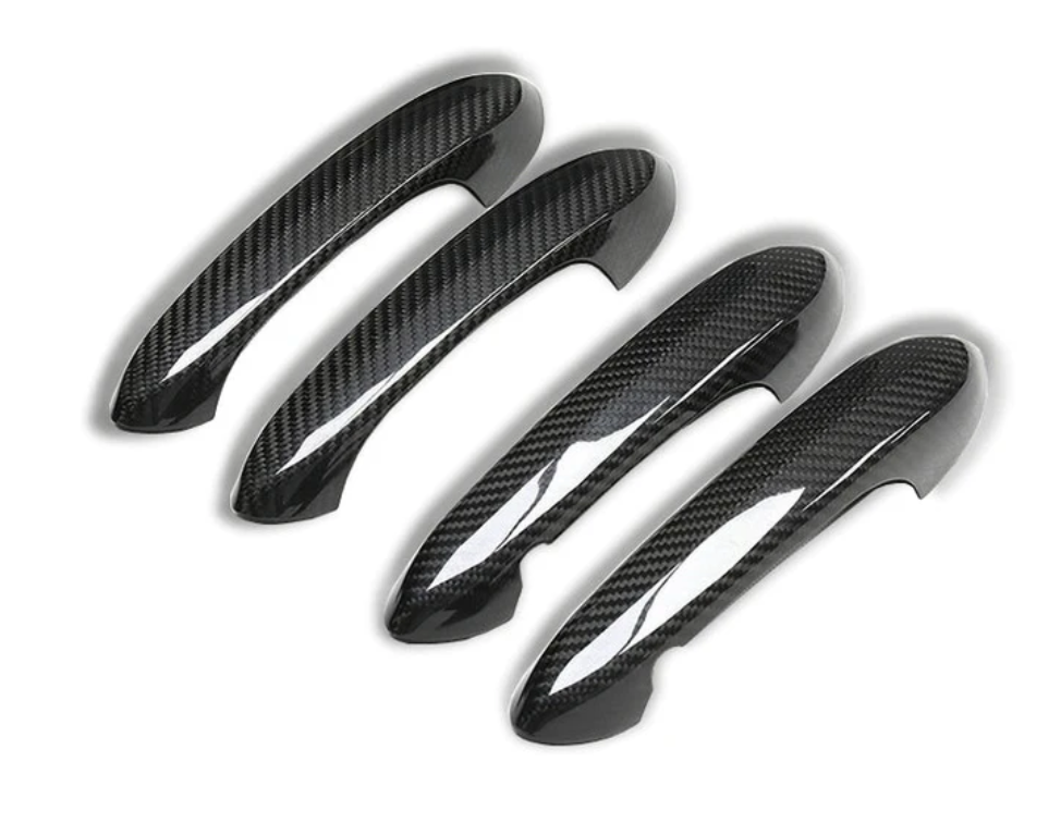 Carbon Fiber Exterior Door Handle Covers - BMW G Chassis
